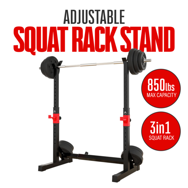 Full Squat and Adjustable Barbell Rack - Image 2