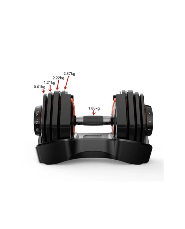 22KG Adjustable Dumbbells Set (PAIR) - Image 6