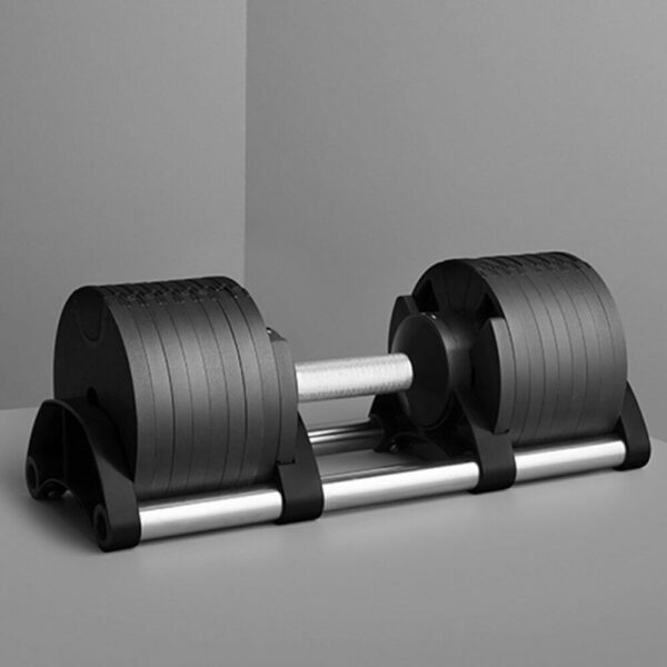 Adjustable 32KG Dumbbells Set with Stand (PAIR) - Image 8