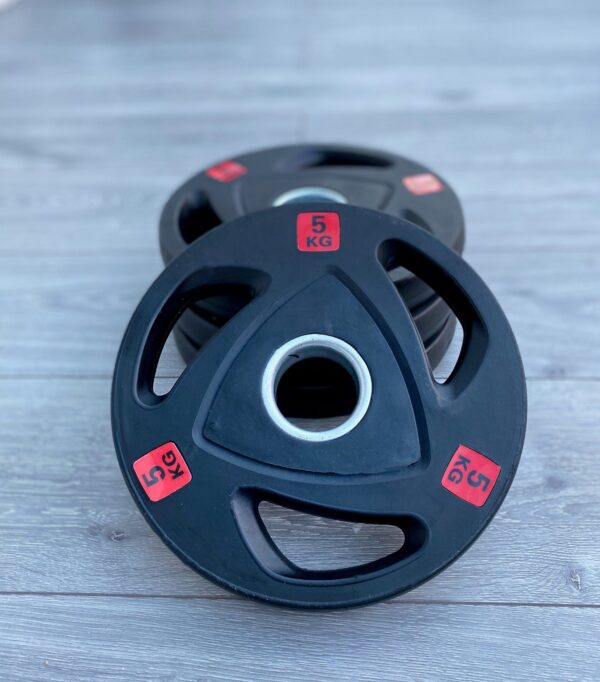 Heavy Duty Tri-Grip Olympic  Weight Plates - Image 7