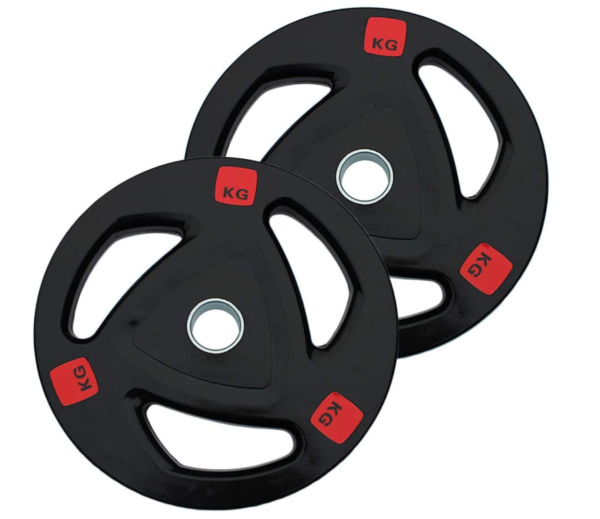 Heavy Duty Tri-Grip Olympic  Weight Plates - Image 2