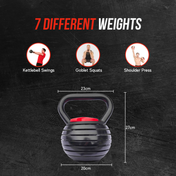 18KG Adjustable Kettlebell - Image 4