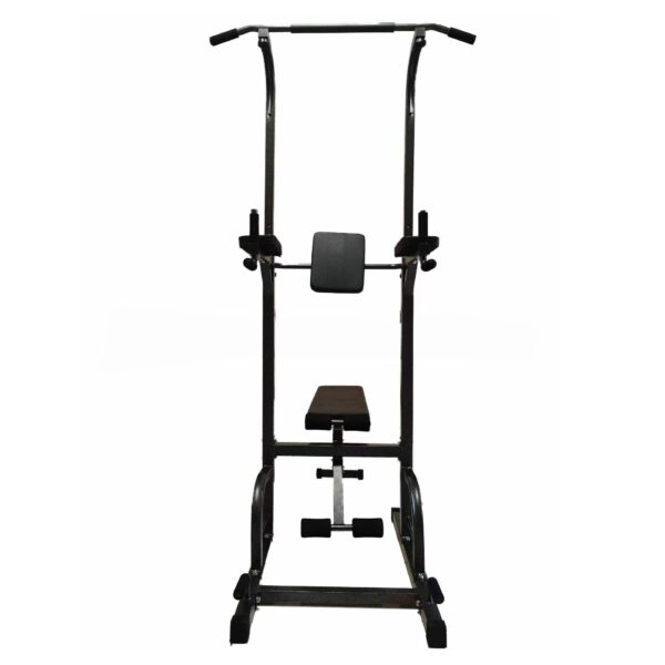 Power Tower Dip Station with Bench and Pull-Up Bar - Image 10