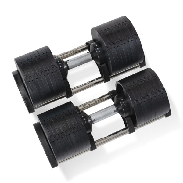 Adjustable Dumbbells 32KG Set (PAIR) with Stand and Adjustable Weight Bench - Image 5