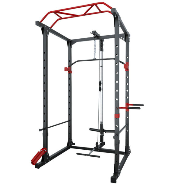 (Squat Rack) Power Cage with Cable Pulley System